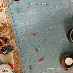 Vtg Gold-toned Layered Necklace